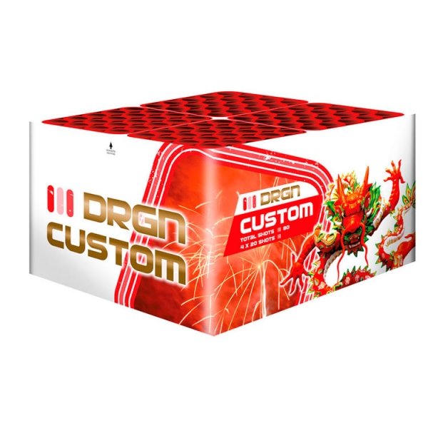 3388 – DRGN Custom, 80 shots cakebox