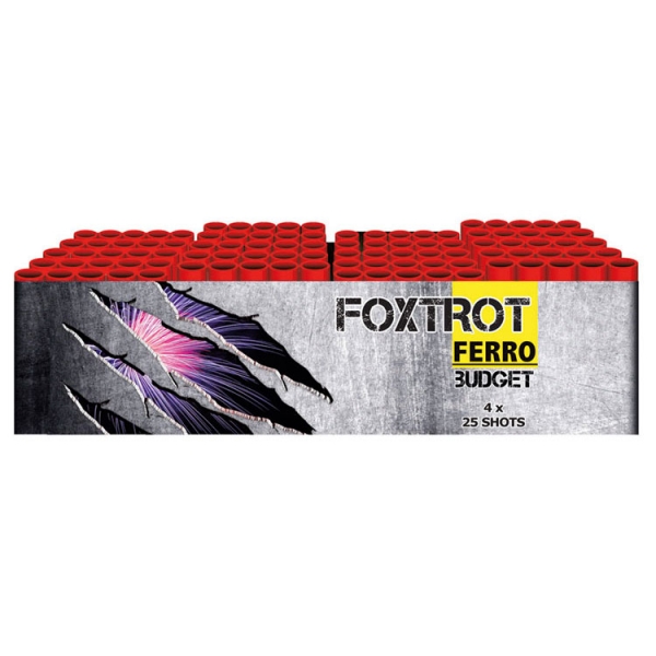 4574 – FERRO Foxtrot, 100 shots cakebox