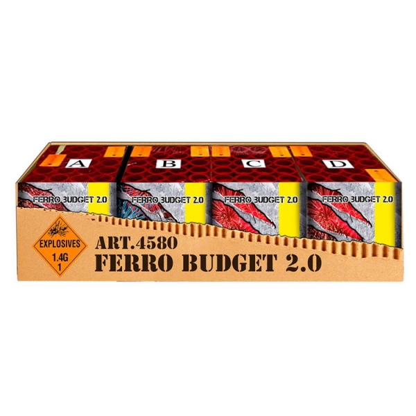 4580 – FERRO Budget 2.0, 80 shots cakebox
