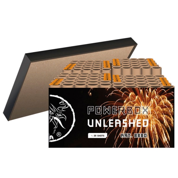 8880 – POWERBOX Unleashed, 100 shots cakebox